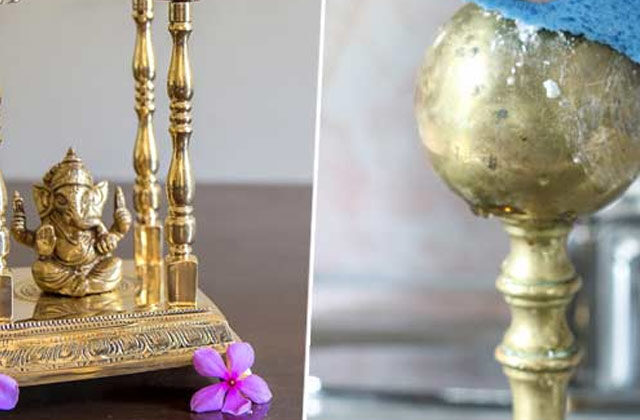 Pital Ke Mandir Ko Kaise Chamkaye