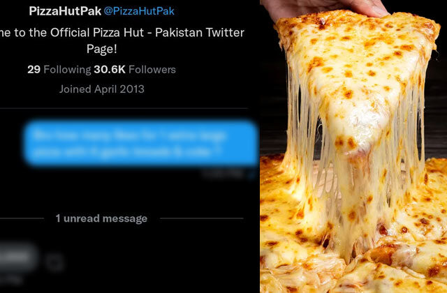 Pakistani Man Tweet for Free Pizza