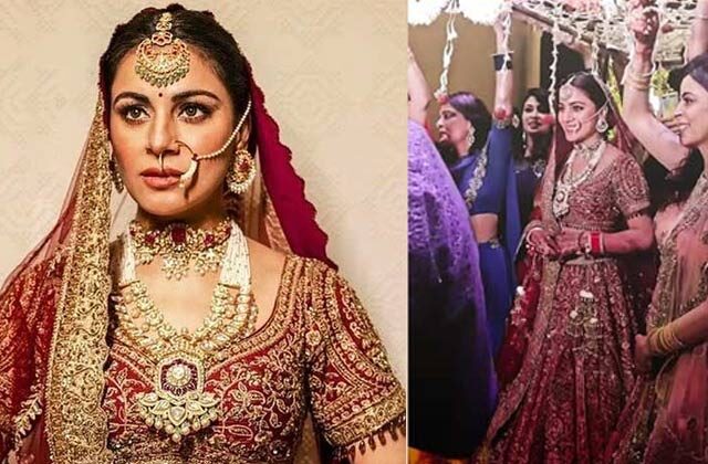 Shraddha Arya Bridal Look Pictures