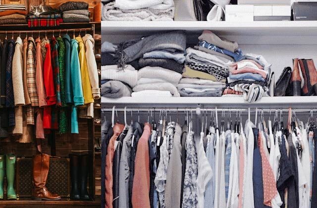 Saridon Ke Kapde Almari Me Kaise Lagaye
