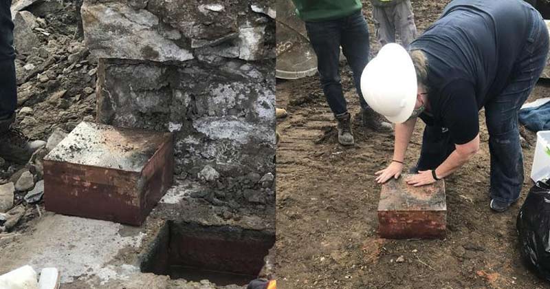 Time Capsule Found In Base Of US Statue