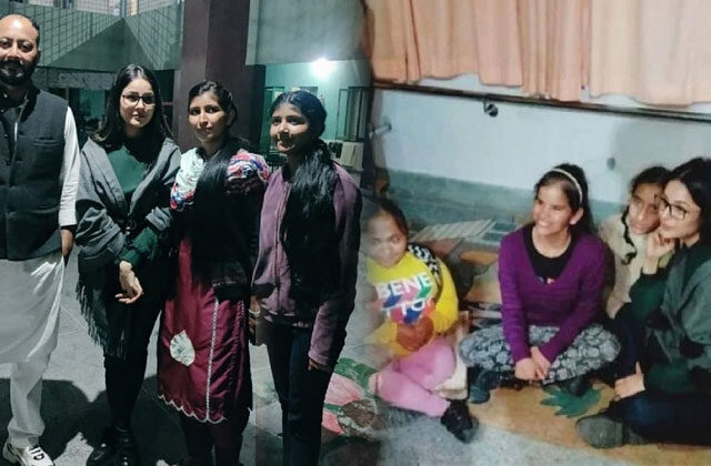 Shehnaaz Gill Visits Orphanage In Amritsar