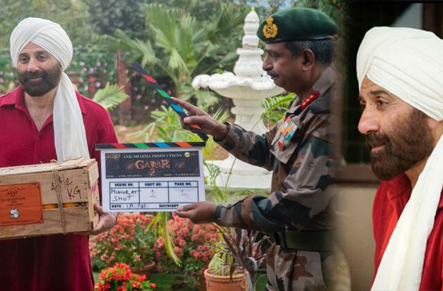 Gadar 2 Sunny Deol And Ameesha Patel Begin Shooting