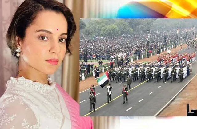 kangana Ranaut Shares First National Anthem