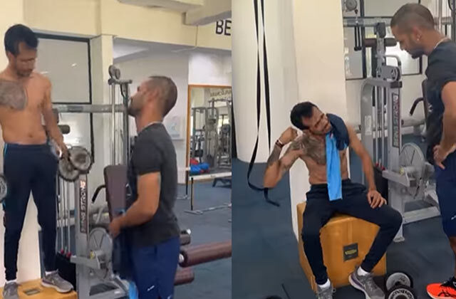 Yuzvendra Chahal Funny Video with Shikhar Dhawan