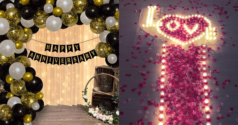 Wedding Anniversary Decoration Ideas At Home In Hindi
