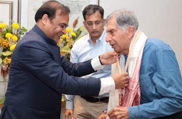 Ratan Tata Honoured With Assam's Highest Civilian Award