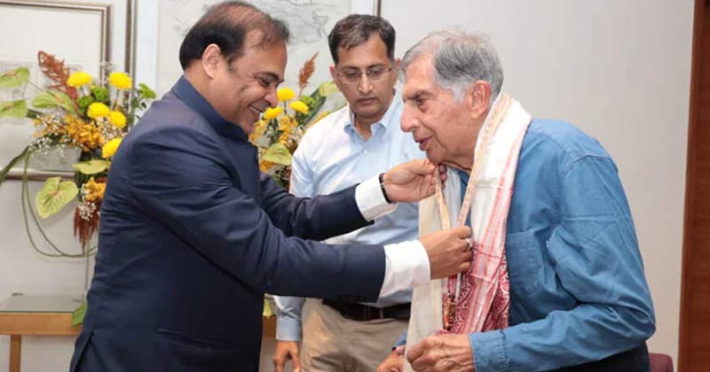Ratan Tata Honoured With Assam's Highest Civilian Award