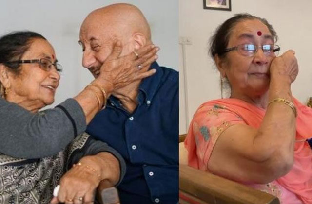 Anupam Kher's mother gets emotional after watching The Kashmir Files