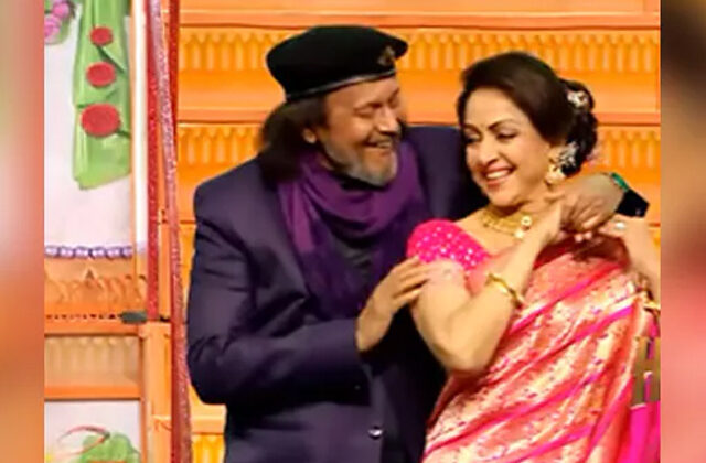 Hema Malini recreates iconic scene from Sholay on Hunarbaaz