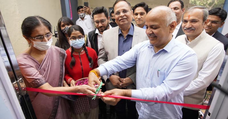 Manish Sisodia Inaugurates School Health Clinic Delhi