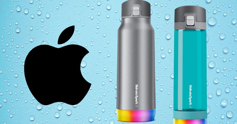 Apple water bottle that costs ₹4600 in India