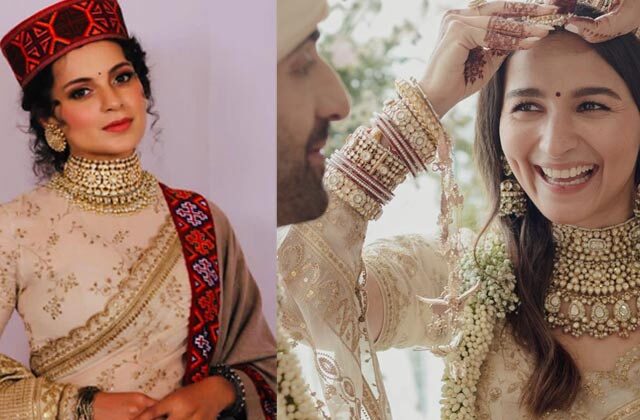 Alia Bhatt’s wedding look inspired by Kangana Ranaut’s style?