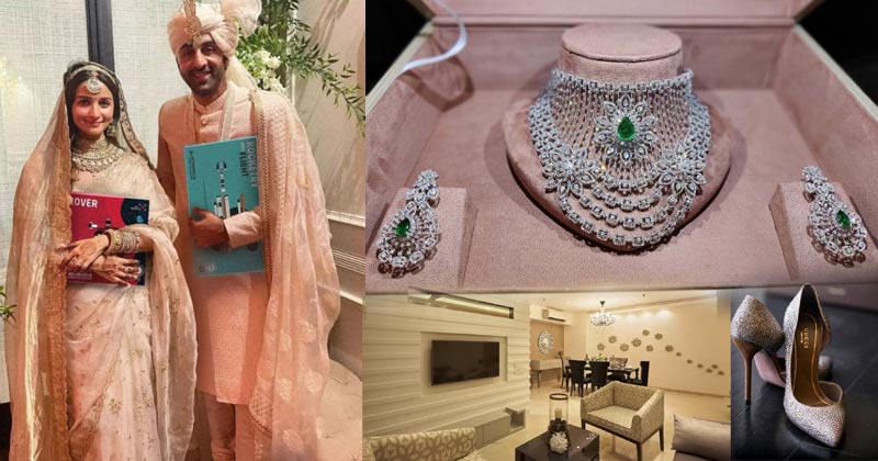 Alia Bhatt Ranbir Kapoor Wedding Gifts