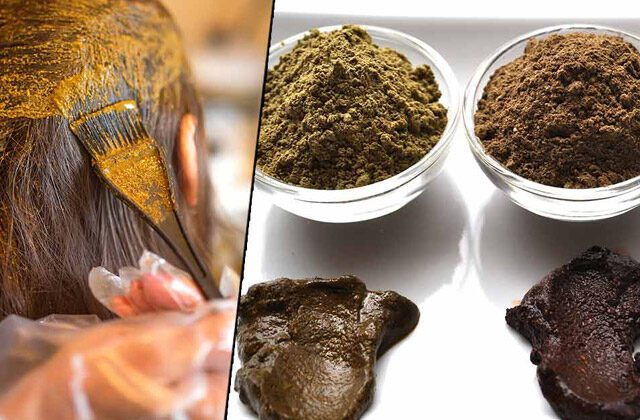 mehndi for black hair in Hindi