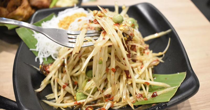 Raw Papaya Salad Recipe In Hindi