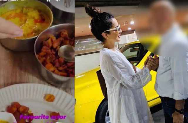 Anupam Kher treats Kangana Ranaut