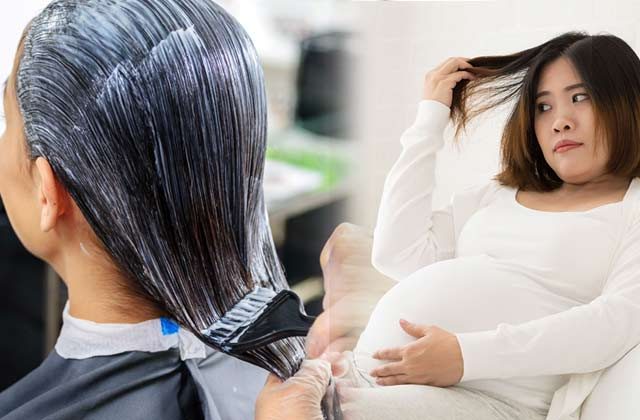 Hair color during pregnancy In Hindi