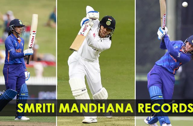Smriti Mandhana Records