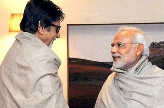 PM Narendra Modi wishes Amitabh Bachchan on his 80th birthday