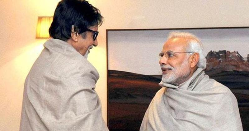 PM Narendra Modi wishes Amitabh Bachchan on his 80th birthday