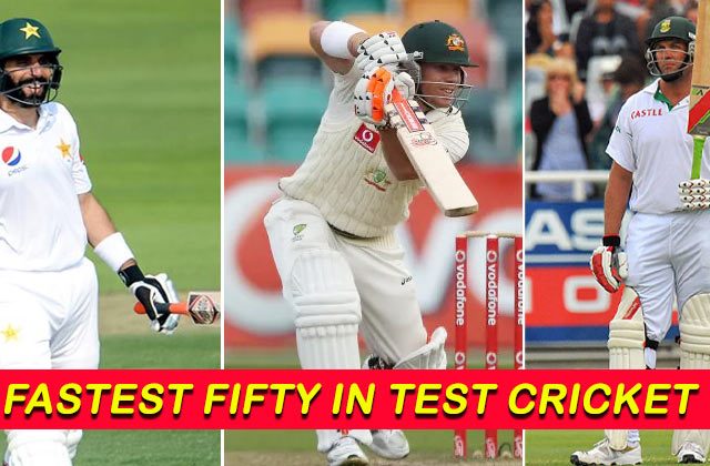 Fastest 50 In Test Cricket