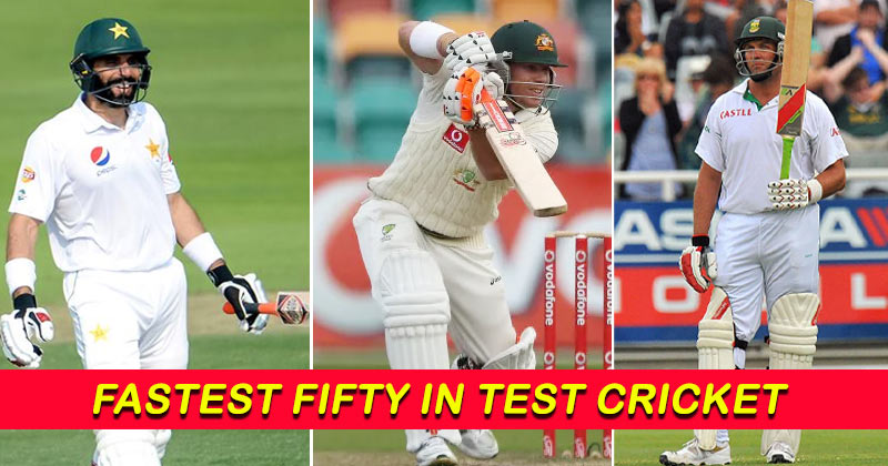 Fastest 50 In Test Cricket