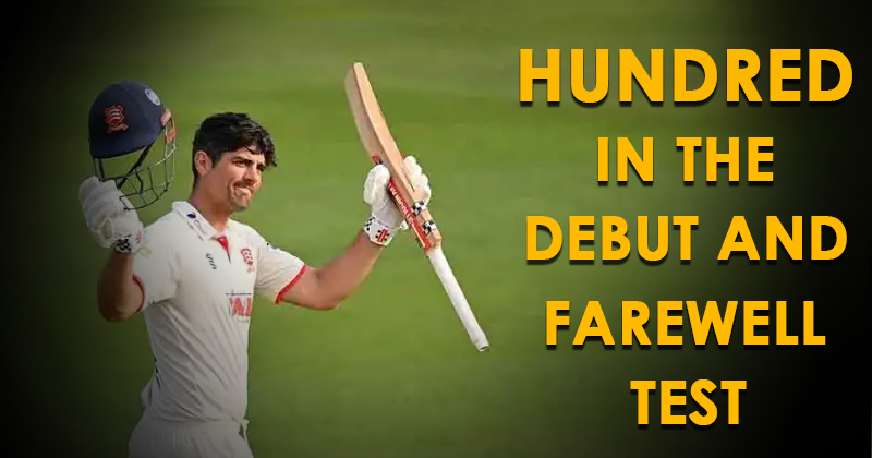 hundred in the debut and farewell tes