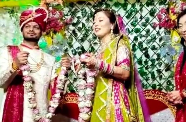 Japanese Bride And Indian Groom Married
