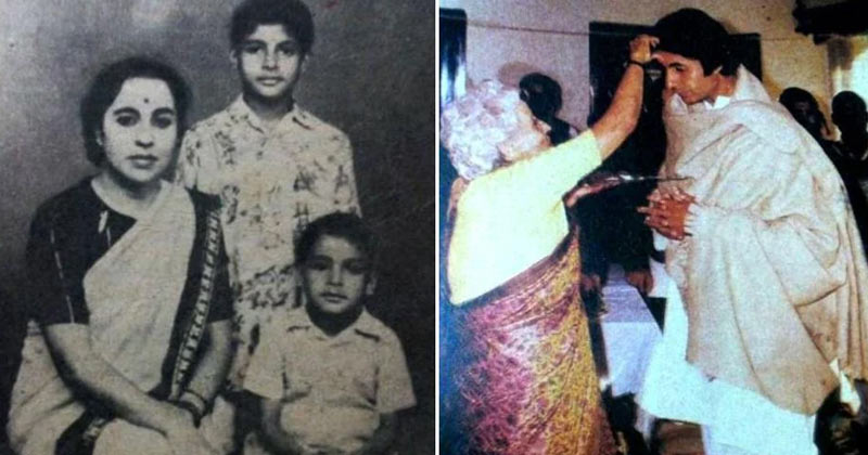 Amitabh Bachchan remembered his late mother Teji Bachchan