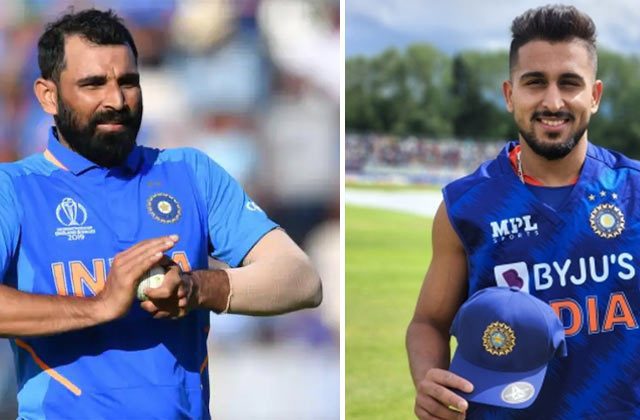 Umran Malik to Replace Mohammed Shami