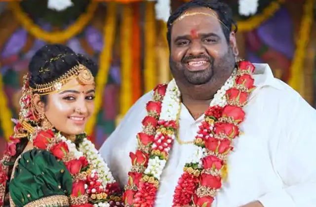 Tamil Actress Mahalakshmi Marries Producer Ravindar Chandrasekaran