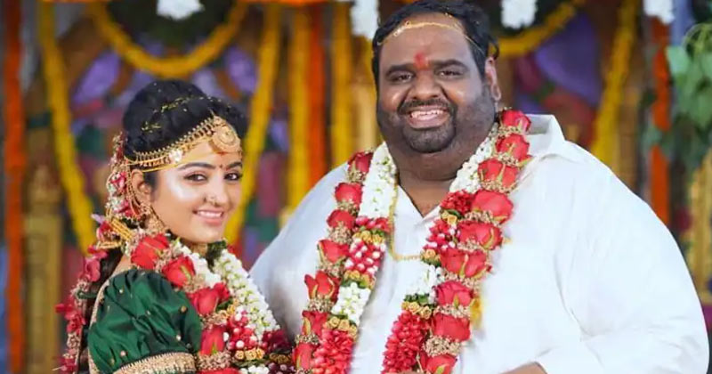 Tamil Actress Mahalakshmi Marries Producer Ravindar Chandrasekaran