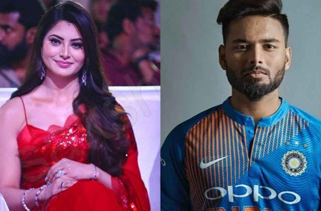 Seeing Urvashi people started shouting Rishabh Pants name