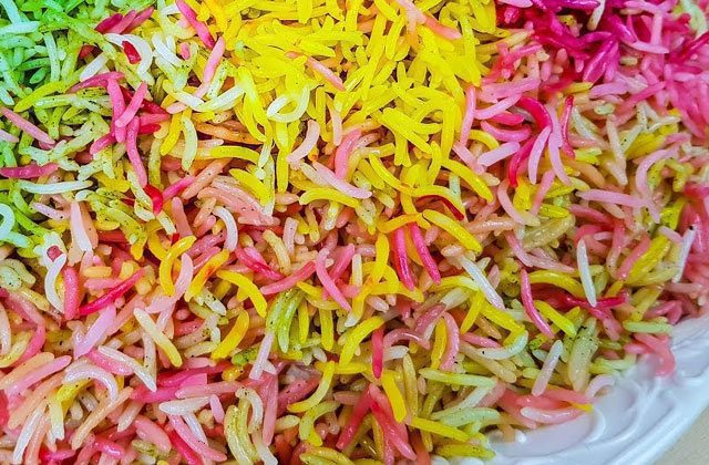 Colourful Rice Recipe In Hindi