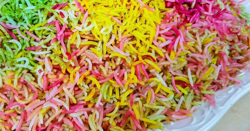 Colourful Rice Recipe In Hindi