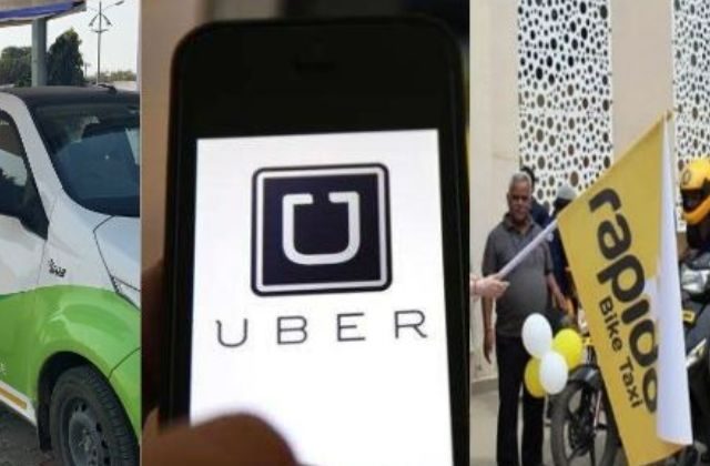 Delhi government bans Ola Uber Rapido bike taxi