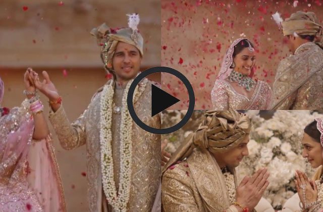 Kiara Advani and Sidharth Malhotra's first wedding Video