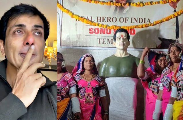 Sonu Sood expresses gratitude as fans build temple in his honour