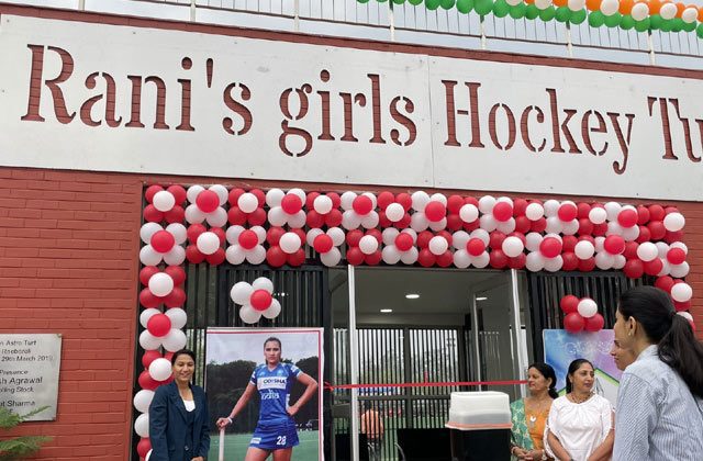 Stadium named after hockey star Rani Rampal