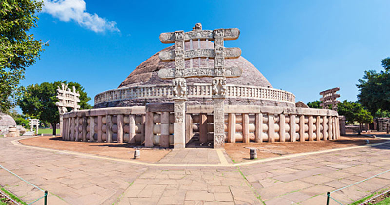 Sanchi Stupa Temple History In Hindi
