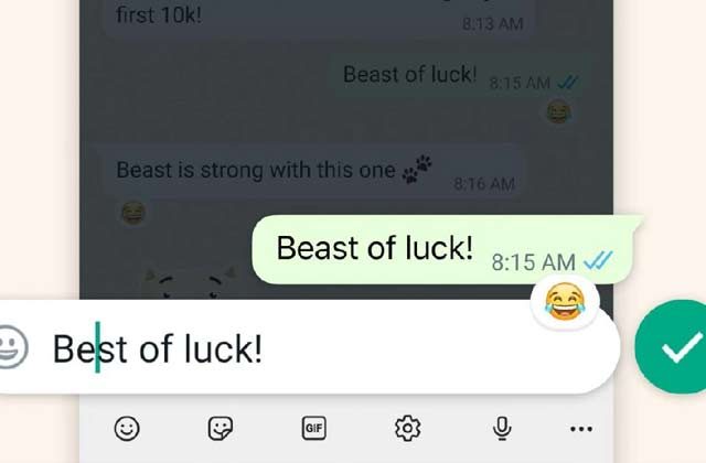 WhatsApp Edit Message Feature In Hindi