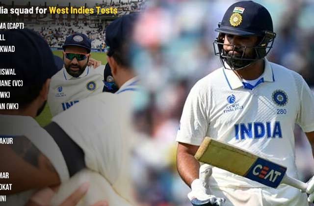 BCCI announces ODI squad for West Indies tour