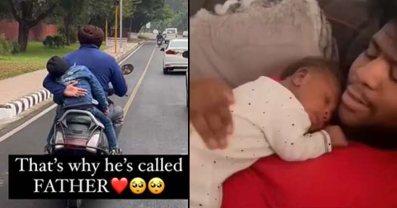 Viral Video Showing Father and Children Bond