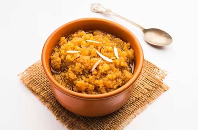 Jaggery Masoor Dal Halwa