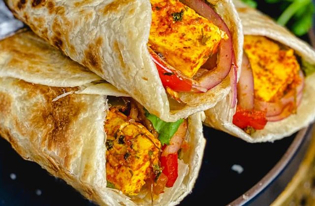 Paneer Tikka Roll