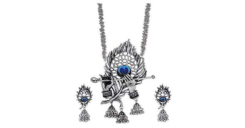 Silver Design Radha-Krishna Jewelery